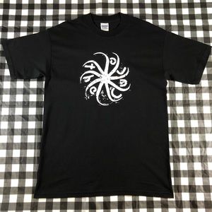 The Cure 2004 Sun Wheel Rock Band Album Tour Tee